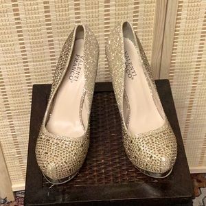 VALENTI FRANCO SEQUINED DRESS SHOES